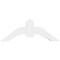 Ekena Millwork Archdale Architectural Grade PVC Gable Bracket, 48"W x 18"H x 4"D x 6"F, 9/12 Pitch GBP048X18X0406ARC00 - alternate 4